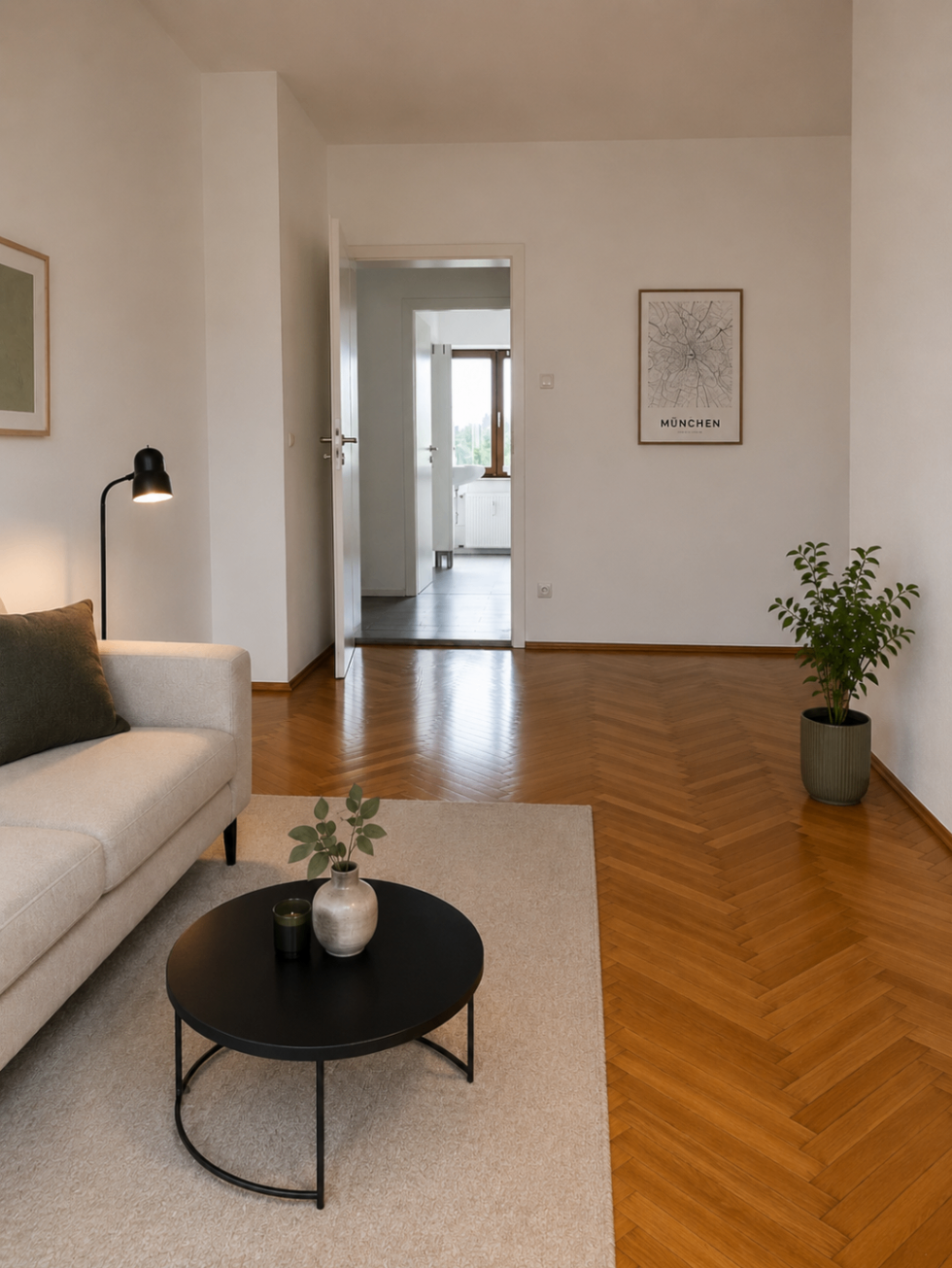 3-Zimmer-Wohnung in Schwabing